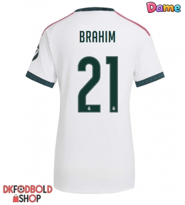 Real Madrid Brahim Diaz #21 Hjemmebanetrøje Dame 2026-27 Kort ærmer Real Madrid Brahim Diaz #21 Hjemmebanetrøje Dame 2026-27 Kort ærmer